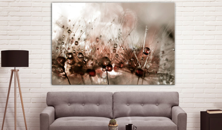 Large canvas print Dandelions After Rain [Large Format] 136352 additionalImage 3