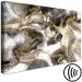 Canvas Age of Splendor (1-piece) Wide - abstraction with golden streaks 143252 additionalThumb 6