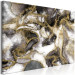 Canvas Age of Splendor (1-piece) Wide - abstraction with golden streaks 143252 additionalThumb 2