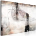 Canvas Art Print Abstraction (1-piece) - unique background in light and dark tones 143852 additionalThumb 2