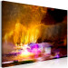 Canvas Art Print Hot Evening (1-piece) - abstract view of fiery clouds 144052 additionalThumb 2