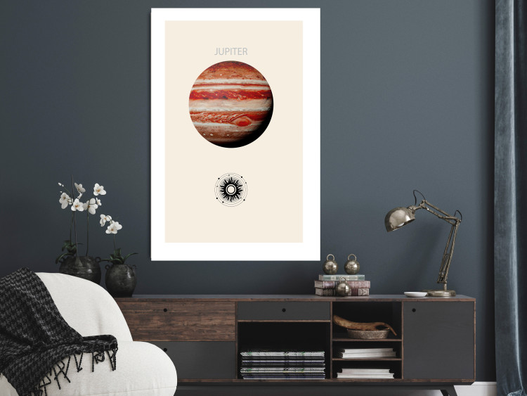 Poster Jupiter - Gas Giant Planet Surrounded by Clouds 146252 additionalImage 13