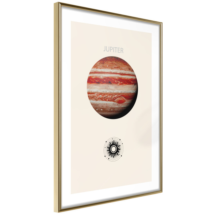 Poster Jupiter - Gas Giant Planet Surrounded by Clouds 146252 additionalImage 8