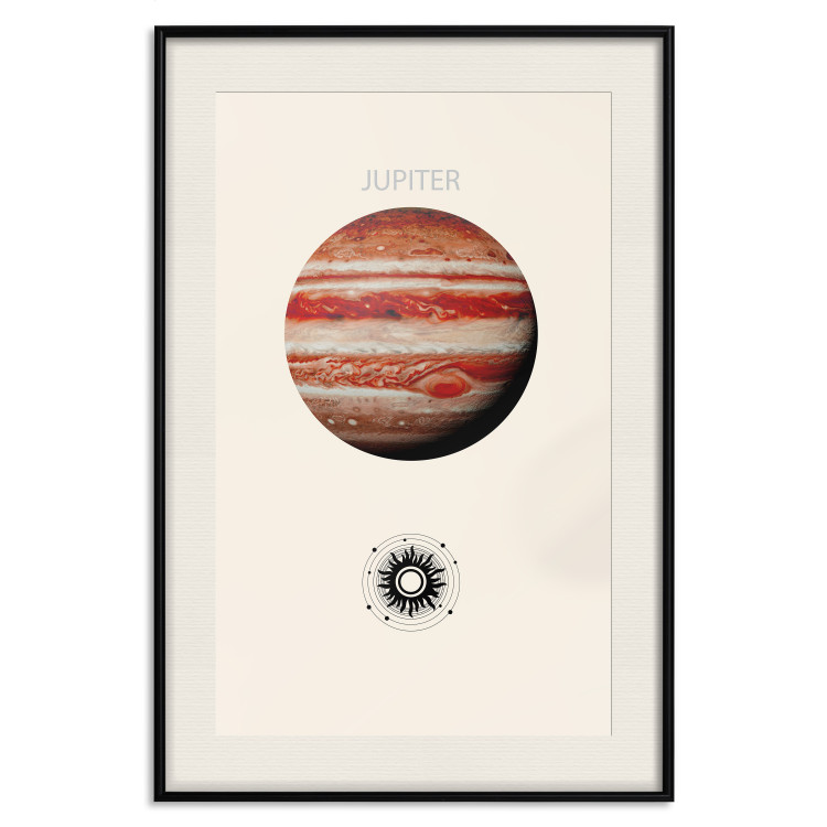 Poster Jupiter - Gas Giant Planet Surrounded by Clouds 146252 additionalImage 25