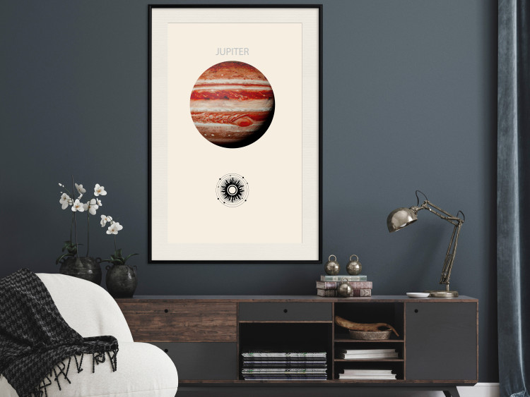 Poster Jupiter - Gas Giant Planet Surrounded by Clouds 146252 additionalImage 23