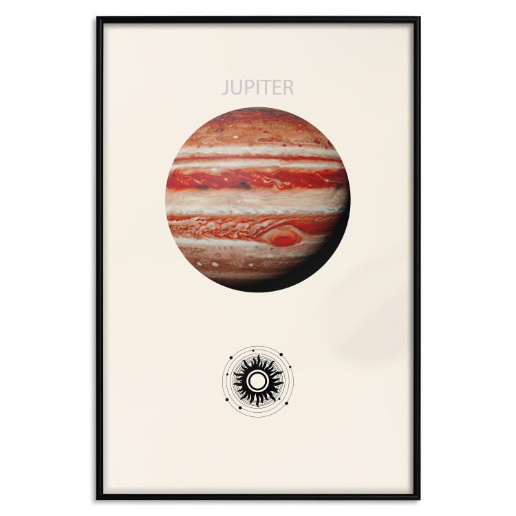 Poster Jupiter - Gas Giant Planet Surrounded by Clouds 146252 additionalImage 19
