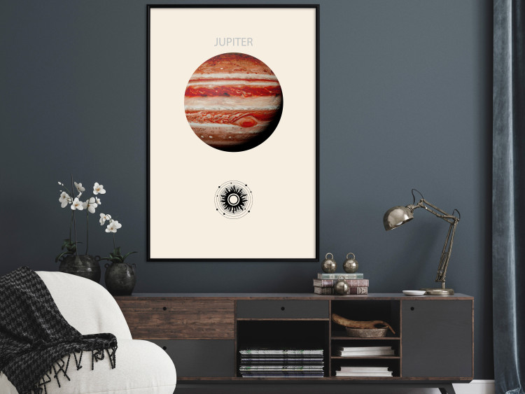 Poster Jupiter - Gas Giant Planet Surrounded by Clouds 146252 additionalImage 12