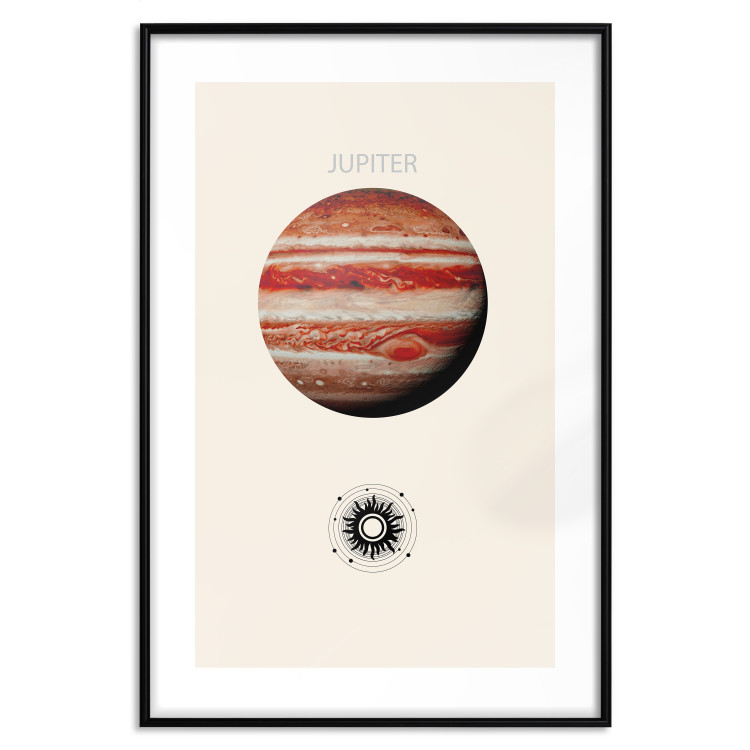 Poster Jupiter - Gas Giant Planet Surrounded by Clouds 146252 additionalImage 26