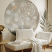 Round wallpaper Luminous Dandelions - Delicate Flowers in the Sunshine 149152 additionalThumb 3