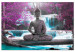 Large canvas print Buddha Among Blooming Trees [Large Format] 150752