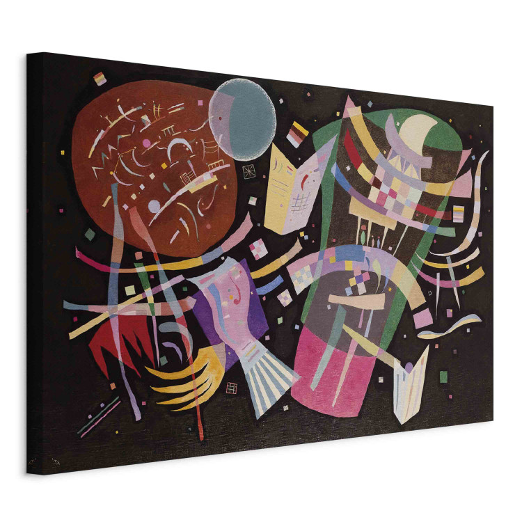 Large canvas print Composition X - A Colorful Abstraction by Wassily Kandinsky [Large Format] 151652 additionalImage 2