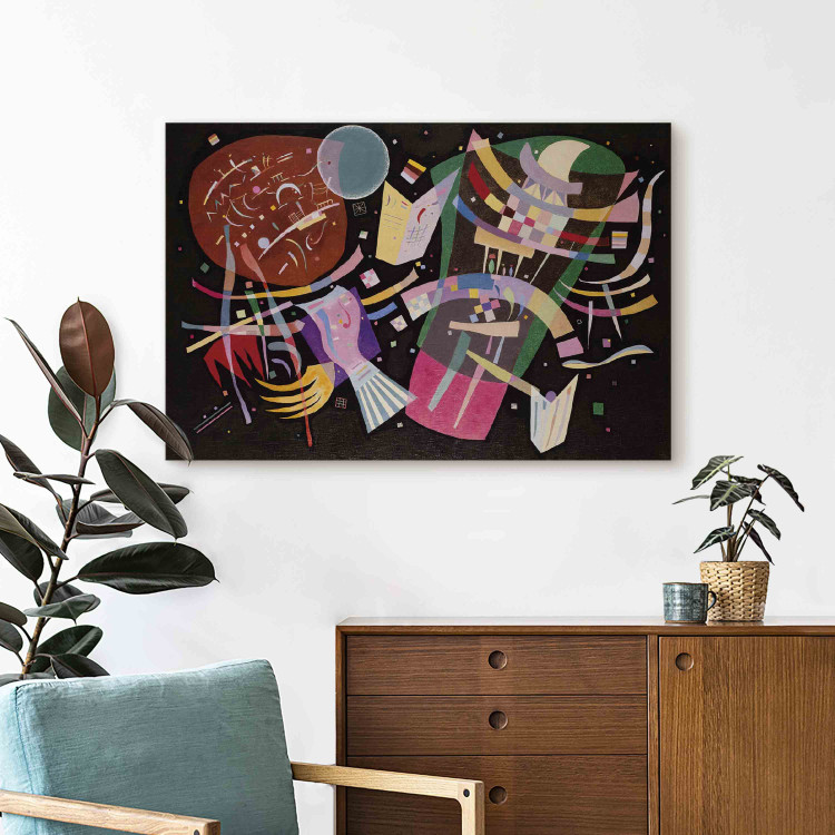 Large canvas print Composition X - A Colorful Abstraction by Wassily Kandinsky [Large Format] 151652 additionalImage 3