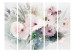 Room Divider Watercolor Flowers - Bouquet in a Vase in Pastel Shades II [Room Dividers] 152052 additionalThumb 3