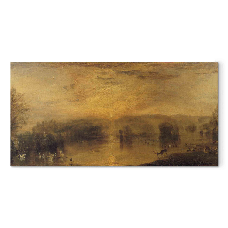 Art Reproduction The Lake, Petworth: Sunset, a Stag Drinking 152852 additionalImage 7