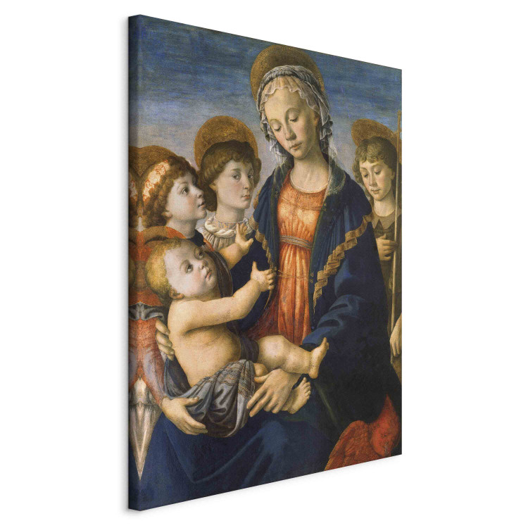 Reproduction Painting Mary and Child, the boy John and two Angels 152952 additionalImage 2