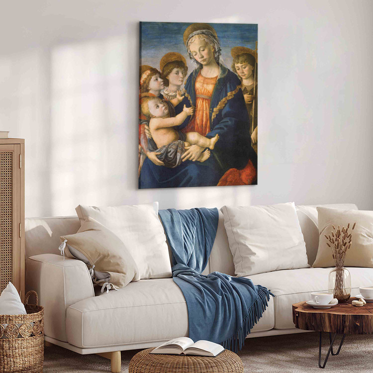 Reproduction Painting Mary and Child, the boy John and two Angels 152952 additionalImage 4