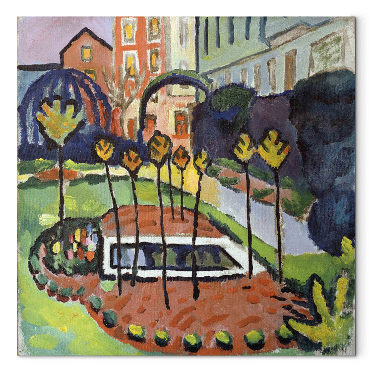 Reproduction Painting Garten mit Bassin 155652 additionalImage 7