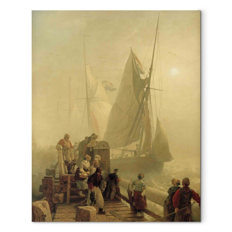 Reproduction Painting Einlaufende Schiffe 158352