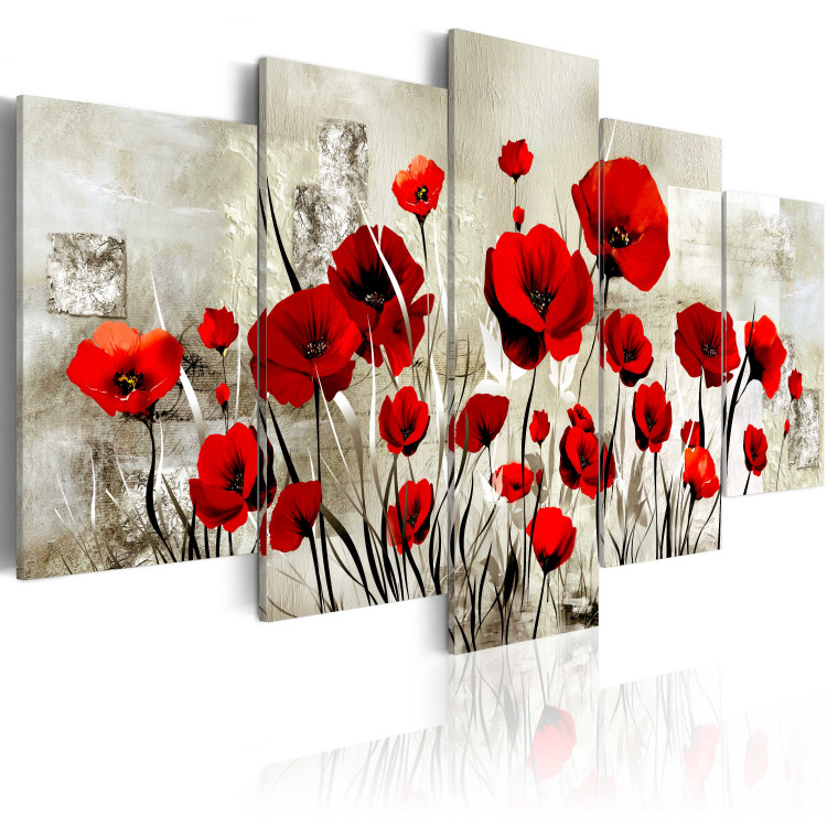 Canvas Print Scarlet Field 46952 additionalImage 2