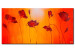 Canvas Poppy Meadow (1-piece) - Sunny composition of red flowers 48552