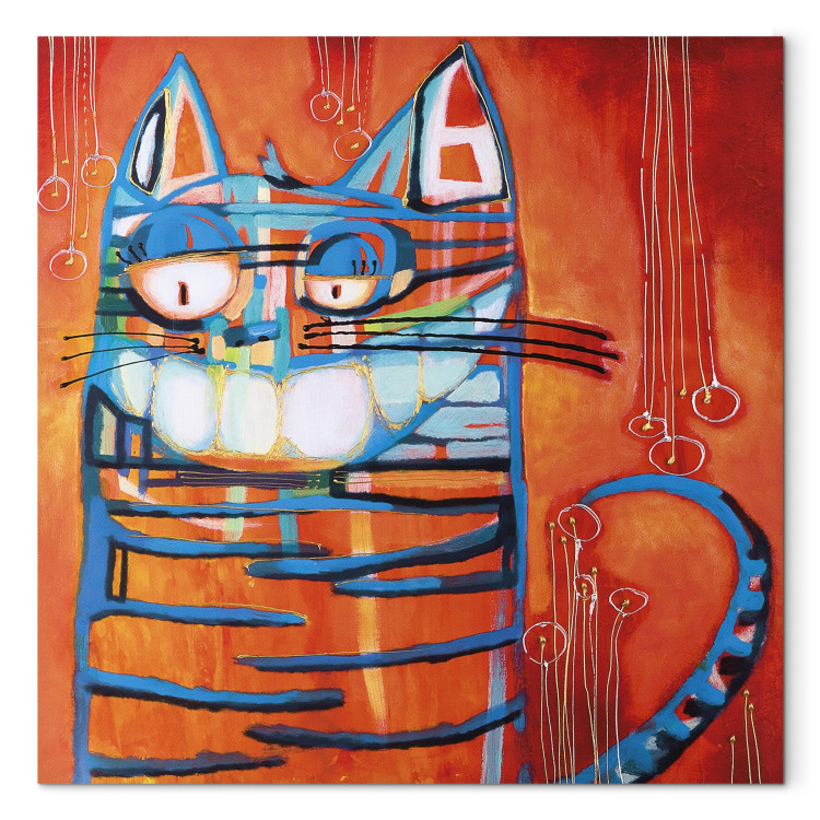 Canvas Print Blue cat 48852