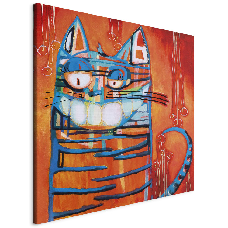 Canvas Print Blue cat 48852 additionalImage 2
