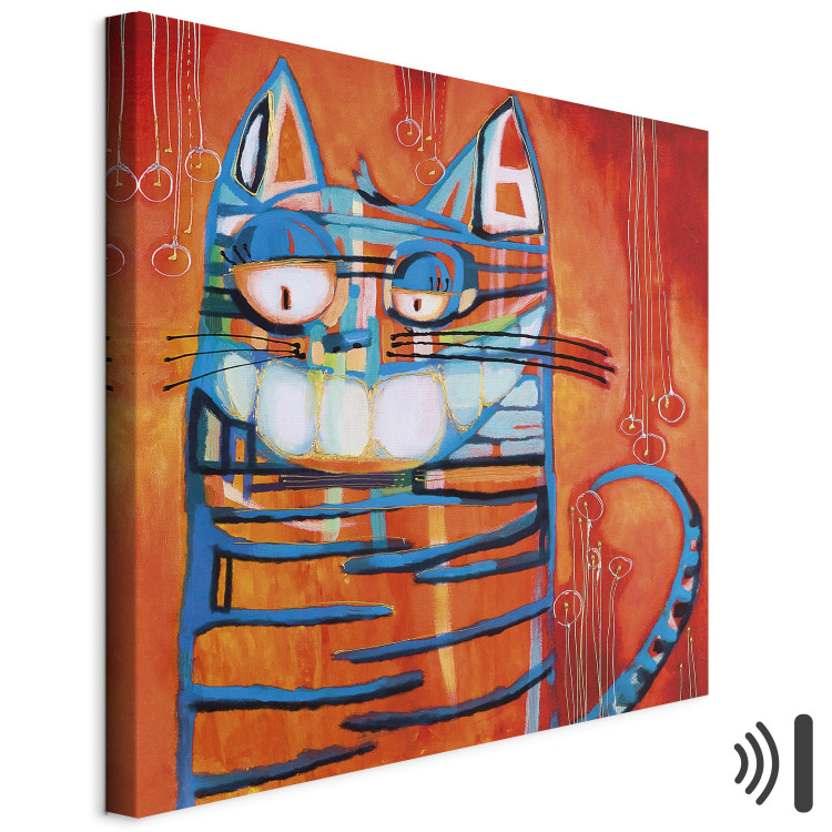 Canvas Print Blue cat 48852 additionalImage 8