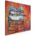 Canvas Print Blue cat 48852 additionalThumb 2