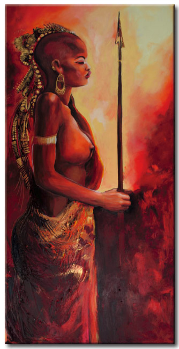 Canvas Print Warrior girl 49352