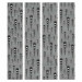 Modern Wallpaper Graphite icicles 89052 additionalThumb 1