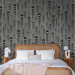 Modern Wallpaper Graphite icicles 89052 additionalThumb 3