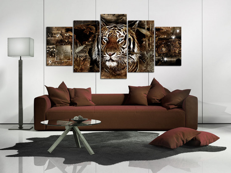 Canvas Print Guard of the Jungle 91652 additionalImage 3