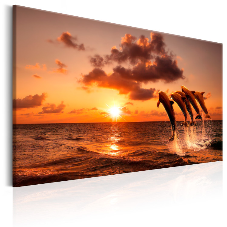 Canvas Print The Dolphin's Dance 92052 additionalImage 2