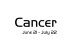 Wall Poster Cancer - minimalist black and white composition with date and zodiac sign 117062 additionalThumb 8