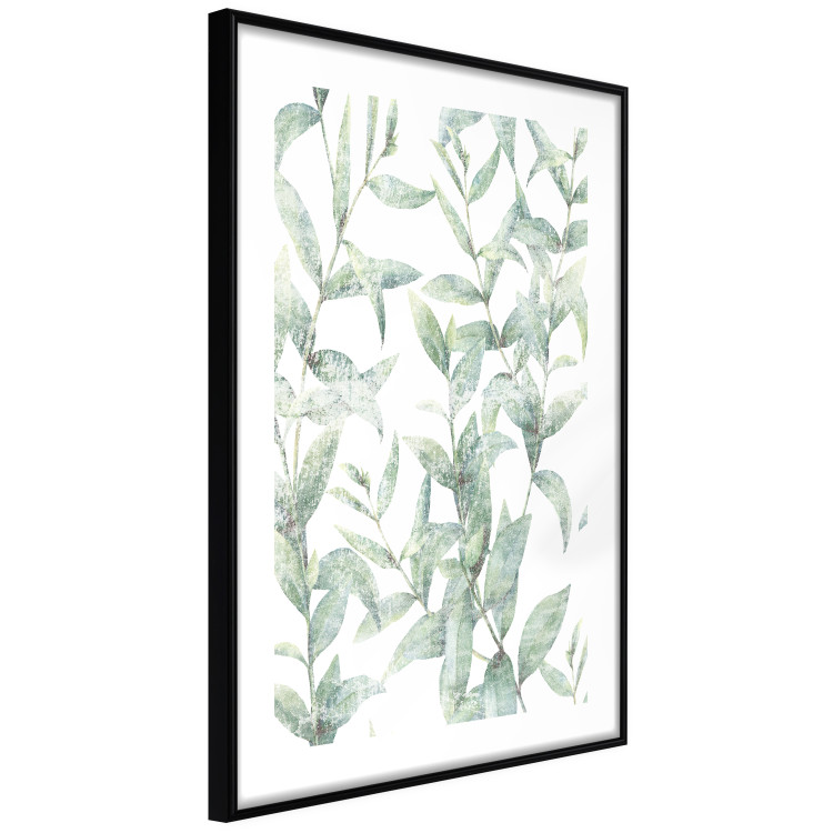 Wall Poster Subtle Rustle - botanical composition with delicate green leaves 118262 additionalImage 11