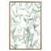 Wall Poster Subtle Rustle - botanical composition with delicate green leaves 118262 additionalThumb 16