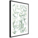 Wall Poster Subtle Rustle - botanical composition with delicate green leaves 118262 additionalThumb 11