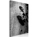 Canvas Print Forest balance - black and white photography with a detail of a tree 122362 additionalThumb 2
