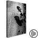 Canvas Print Forest balance - black and white photography with a detail of a tree 122362 additionalThumb 6