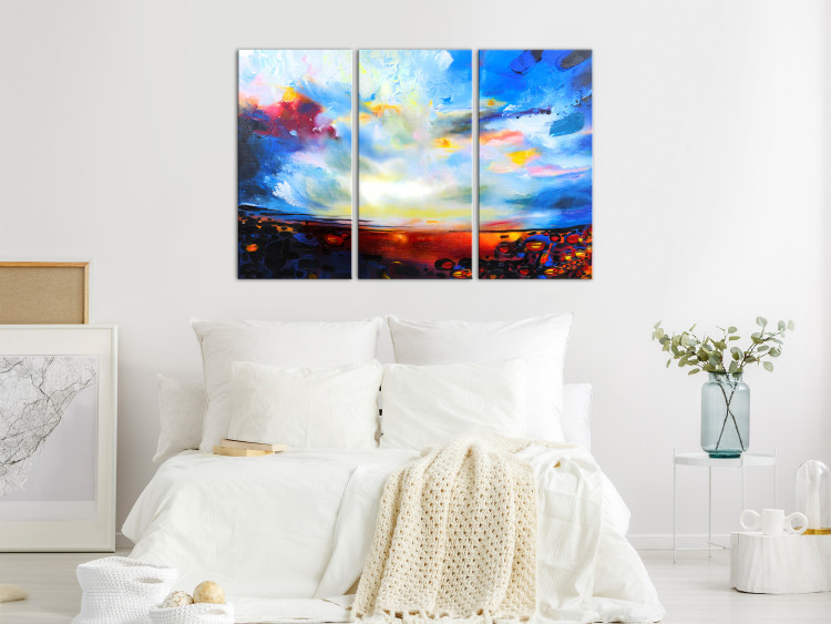 Canvas Print Colourful Sky (3 Parts) 123062 additionalImage 3