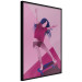 Wall Poster Powerslide - woman skateboarding in pastel pink motif 123362 additionalThumb 10