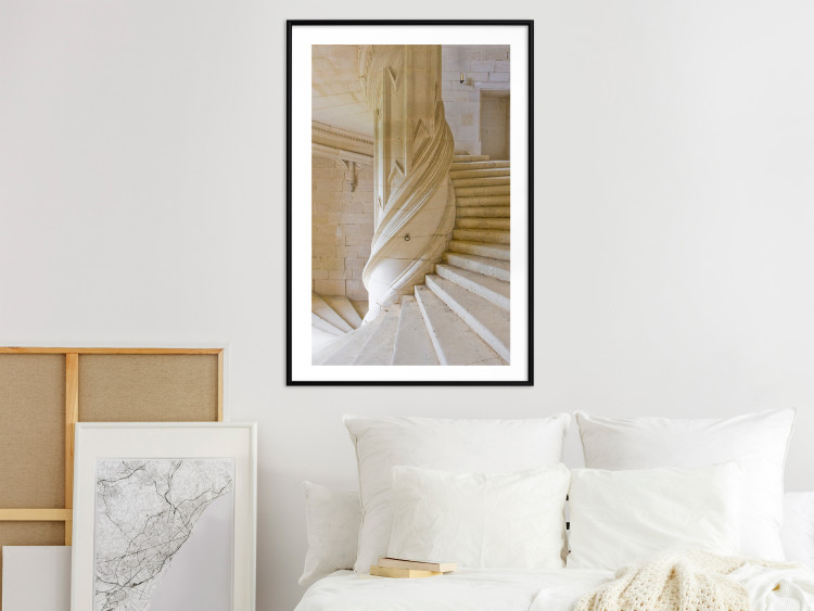 Wall Poster Stone Stairs - architecture of stone stairs in spiral form 123862 additionalImage 4