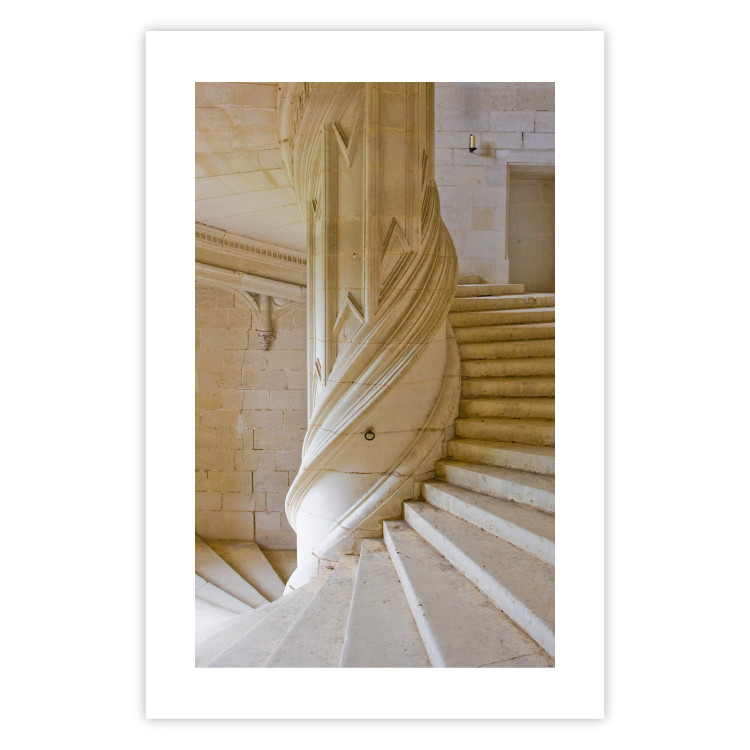 Wall Poster Stone Stairs - architecture of stone stairs in spiral form 123862 additionalImage 18