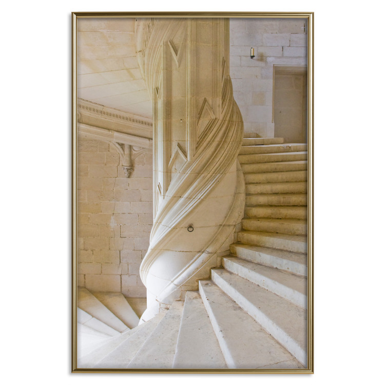 Wall Poster Stone Stairs - architecture of stone stairs in spiral form 123862 additionalImage 26