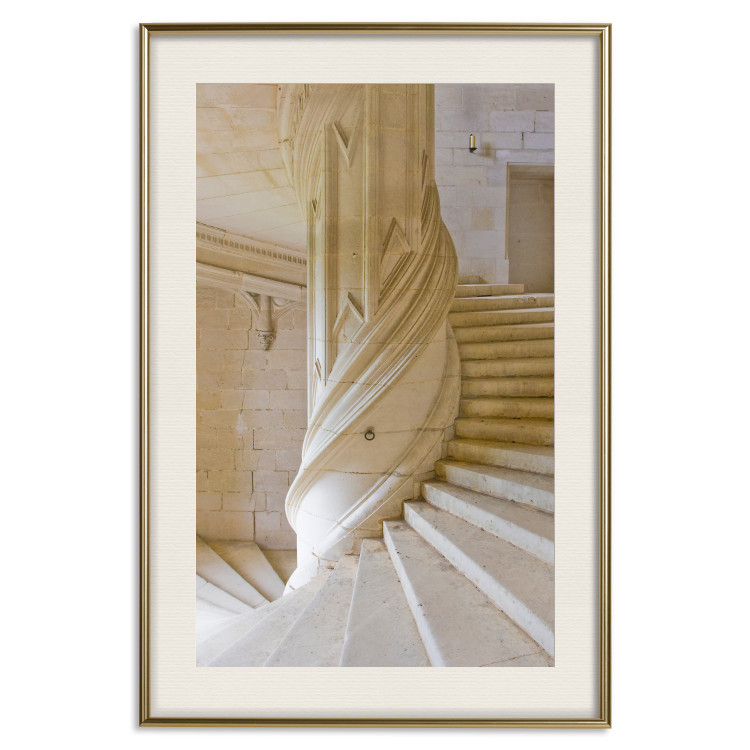 Wall Poster Stone Stairs - architecture of stone stairs in spiral form 123862 additionalImage 20