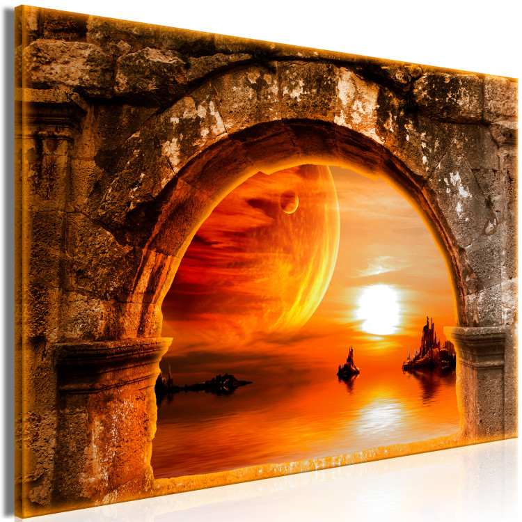 Canvas Art Print Far Away from Me (1 Part) Wide 124362 additionalImage 2