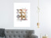 Wall Poster Harmonious Shape - abstract circles on a contrasting white background 125262 additionalThumb 16