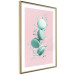 Poster Flying Sweets - abstract turquoise cookies on pastel background 127962 additionalThumb 9