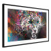 Poster Hunter - abstract animal composition with colorful elements 128362 additionalThumb 8