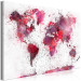Large canvas print Bloody Map [Large Format] 128662 additionalThumb 2